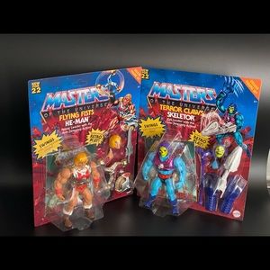 Eternia War Flying Fist He Man & Terror Claw Skelator ( 1 ) One of each